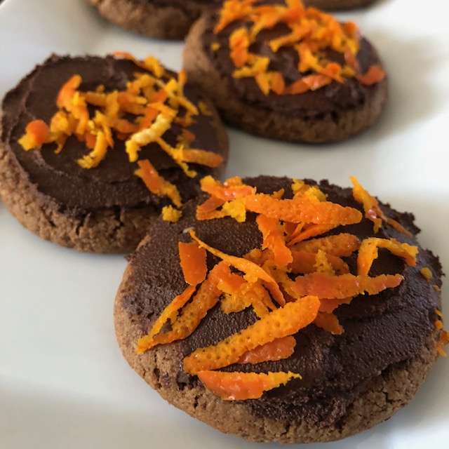 Double Chocolate and Orange Cookies