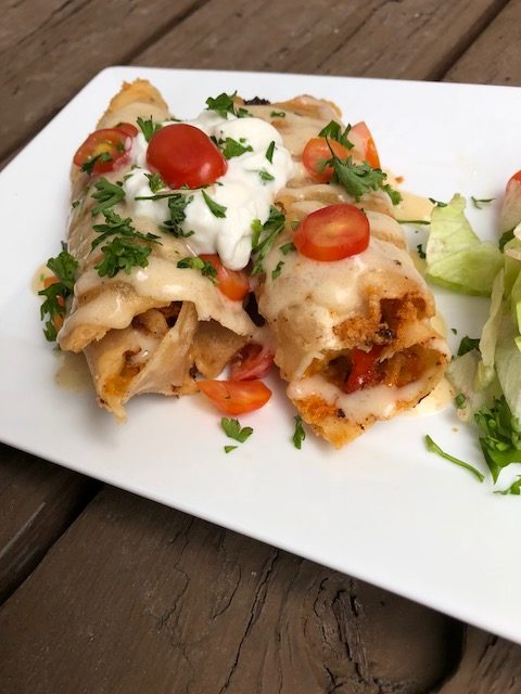 Celebrate Cinco de Mayo with These Grain-Free Chicken Chimichangas!