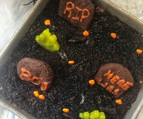 Gluten-Free Graveyard Dirt Cake