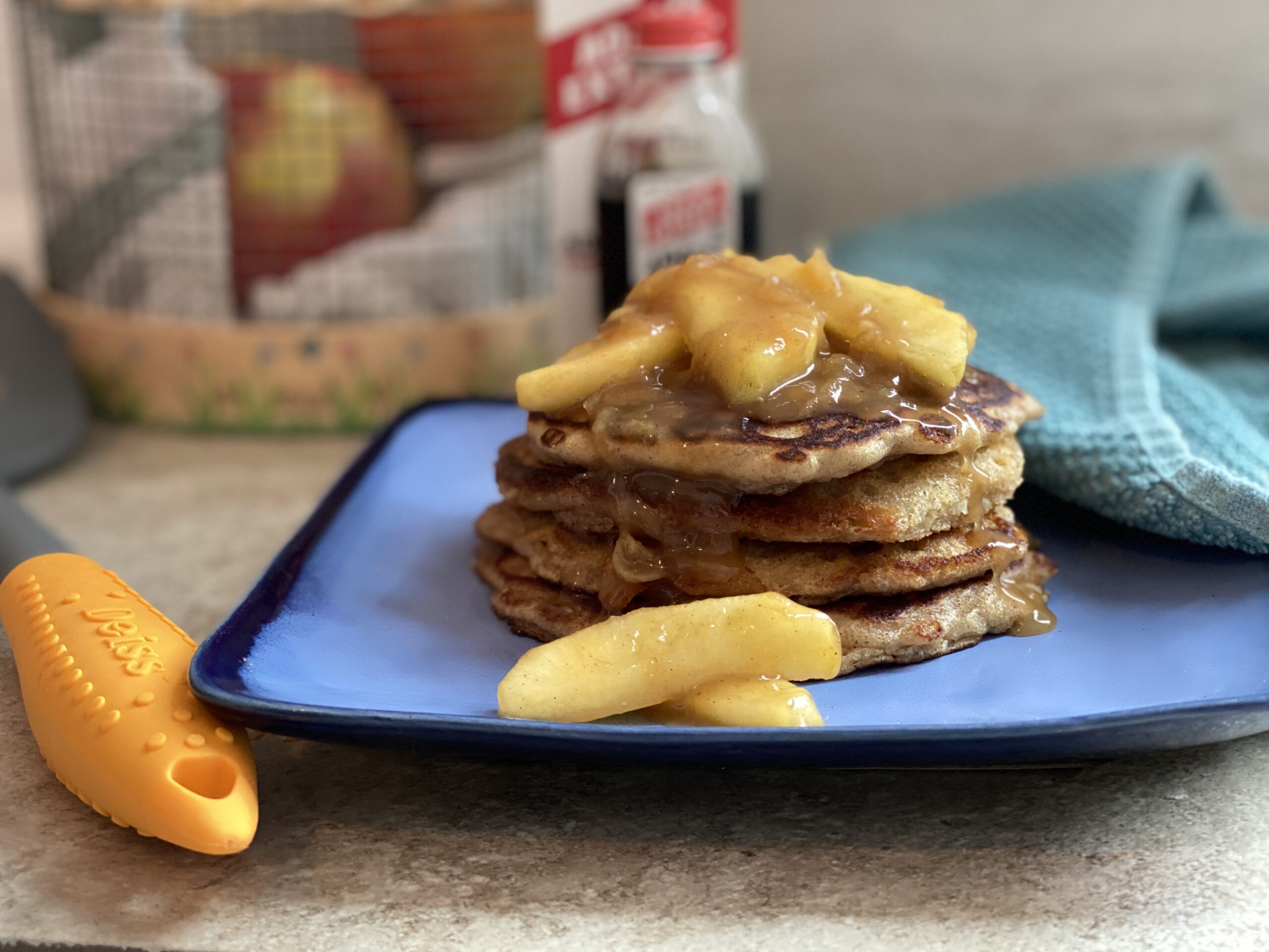 Gluten Free Apple Pie Pancakes – #SpringSweetsWeek