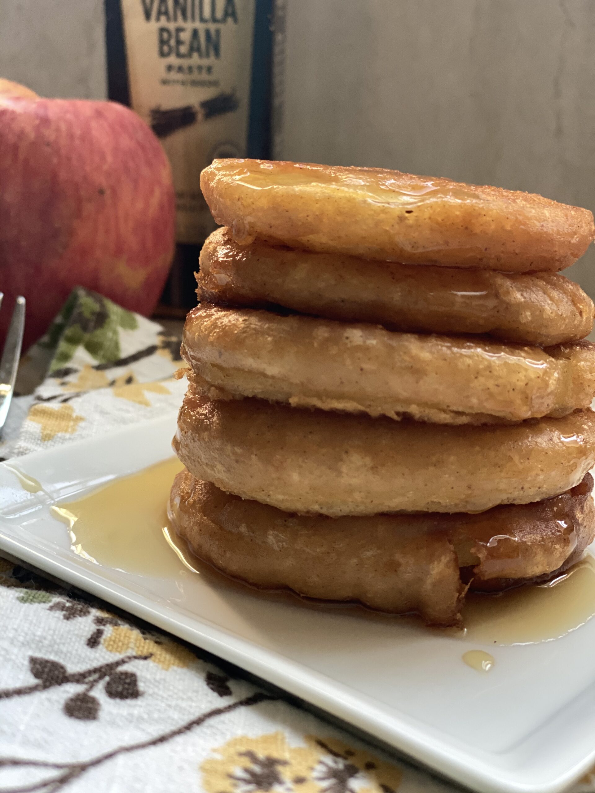 Gluten Free Vanilla Apple Fritters