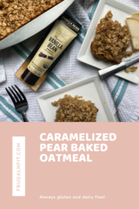 Baked Pear Oatmeal