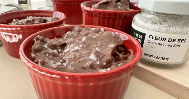 Dairy Free Mexican Chocolate Pudding